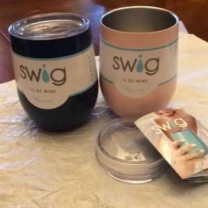 WINE COOLER CUPS. SET OF 2